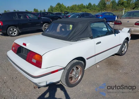 1991 Mercury Capri from USA, damaged, VIN 6MPCT01Z0M8611759